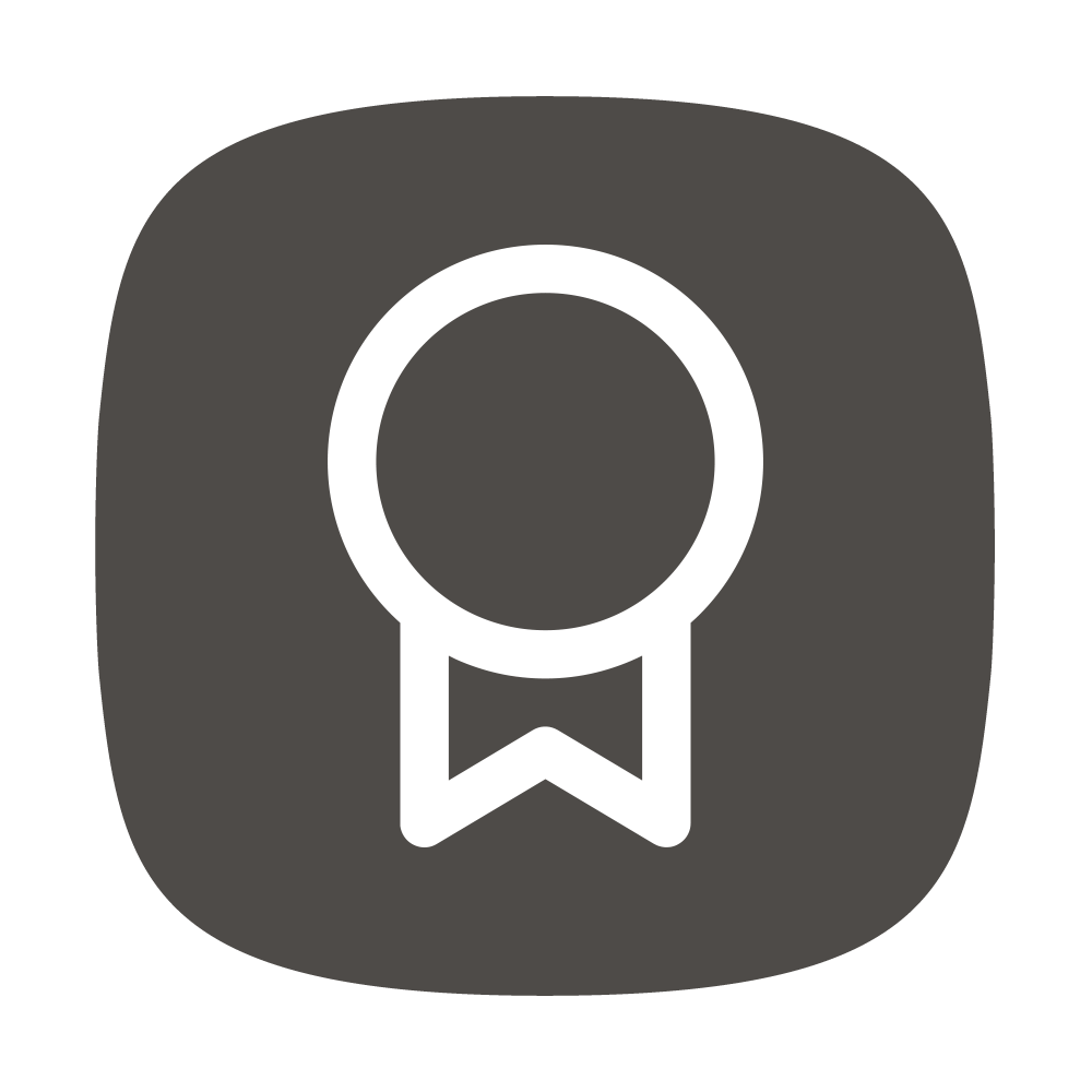 Widex icon trust badge