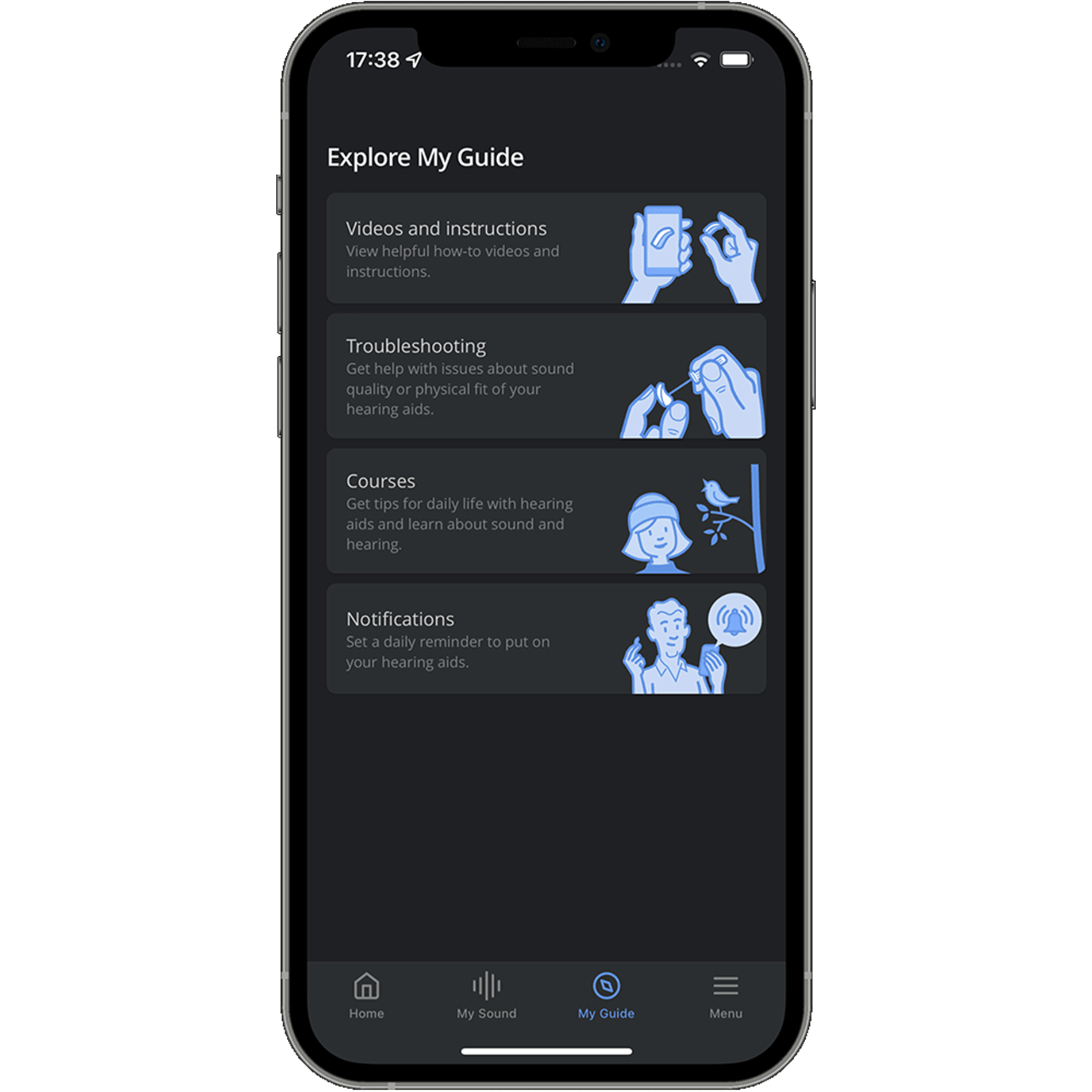 Widex Moment™ hearing aid app User guide Widex Pro