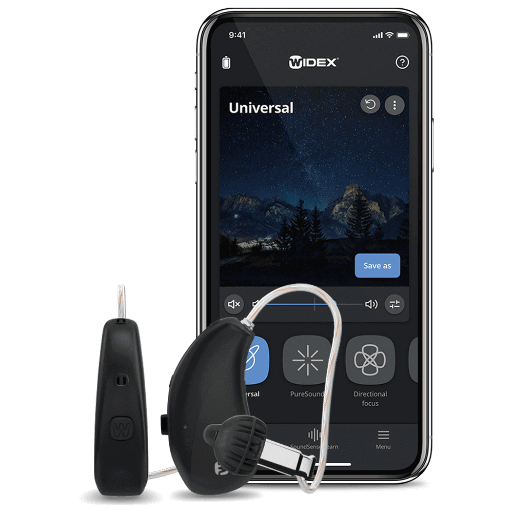 Artificial intelligence (AI) hearing aids | Widex Pro