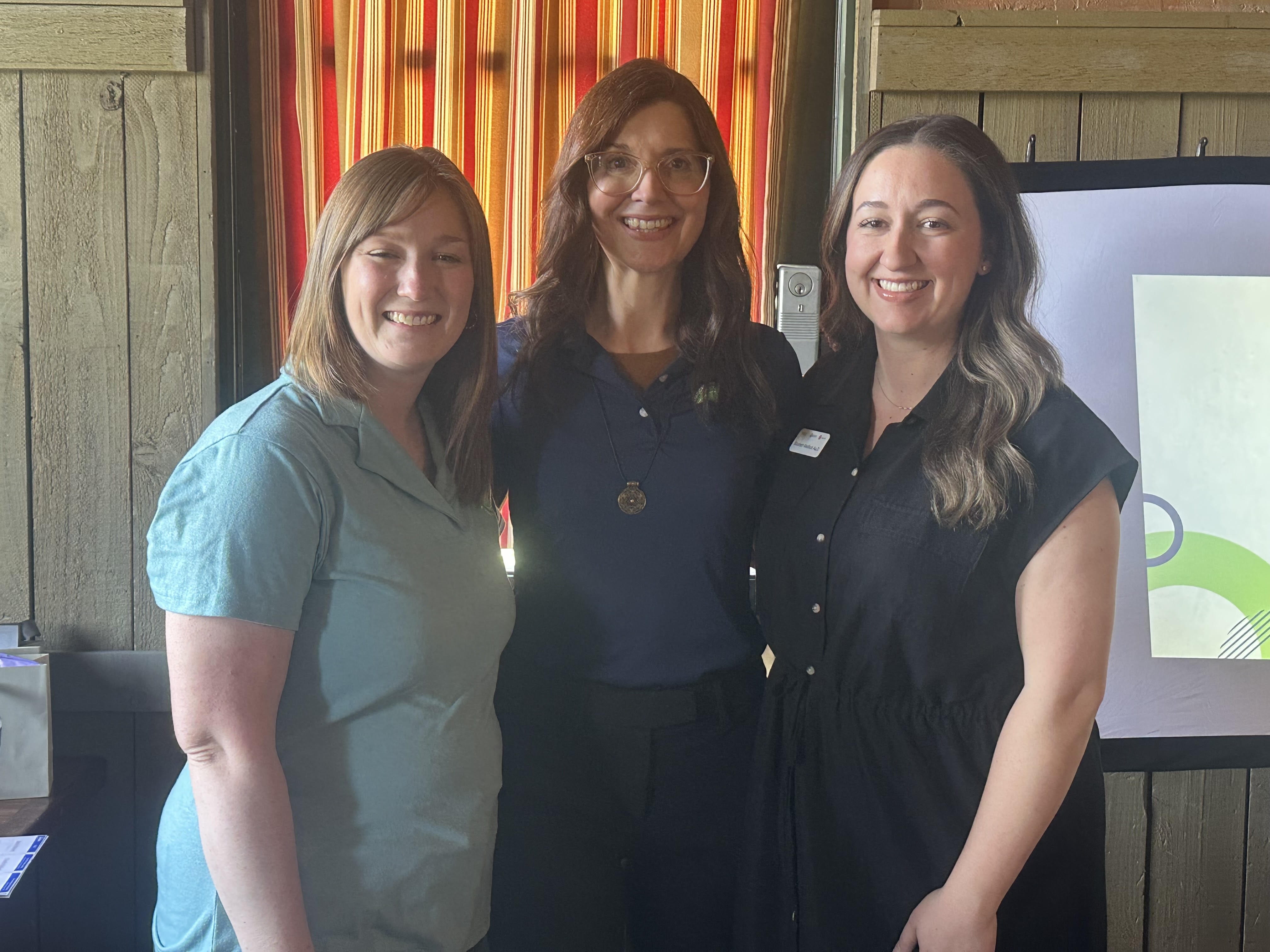 Dr. Stacy Garrard and Elizabeth Medlock, AuD