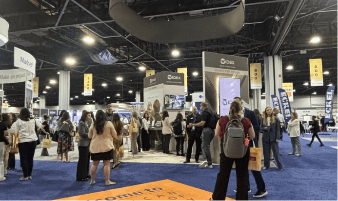 The Widex team at AAA 2024+HearTECH Expo.