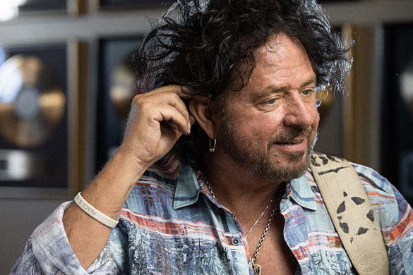 Steve Lukather is hearing sounds he hasn't heard in 25 years